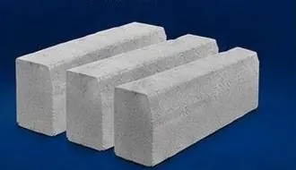 Three concrete curbs