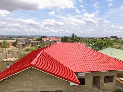 House with a red roof
