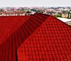 Red Euro tile roof